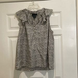 Cynthia Rowley silk nwot flutter sleeve blouse